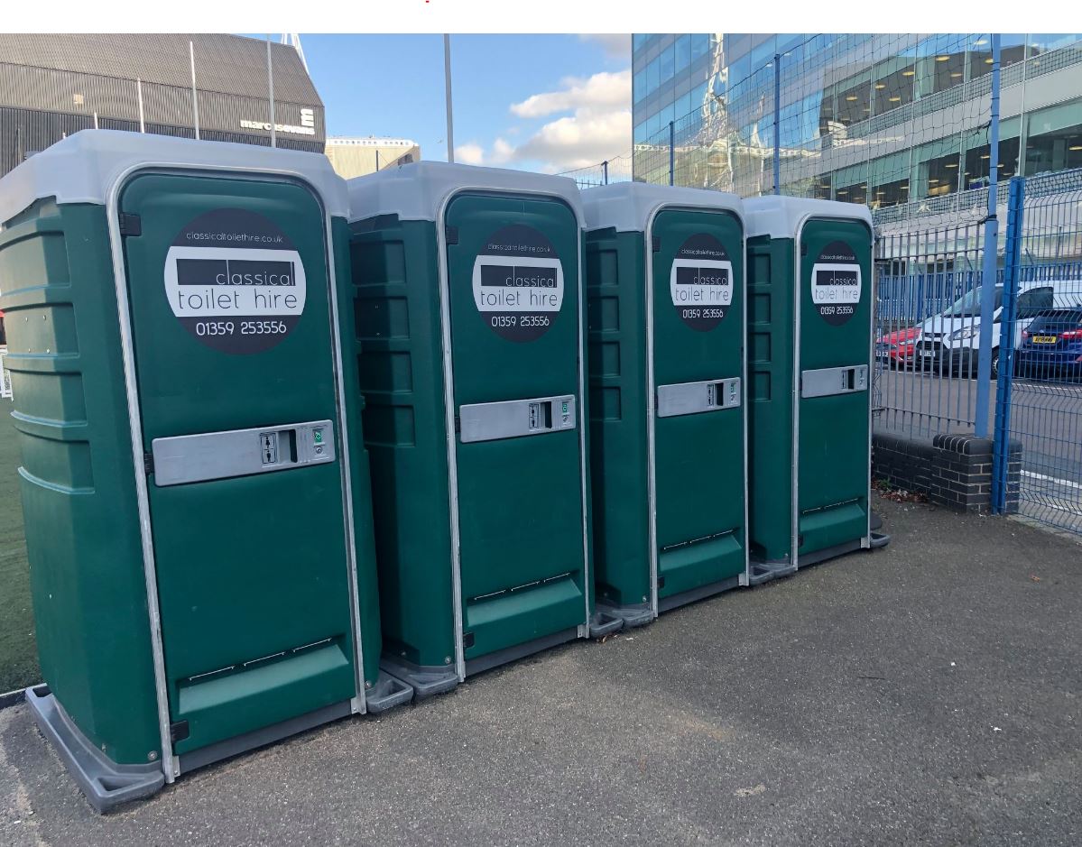 Classic Toilet Hire - Ipswich Town Football Club